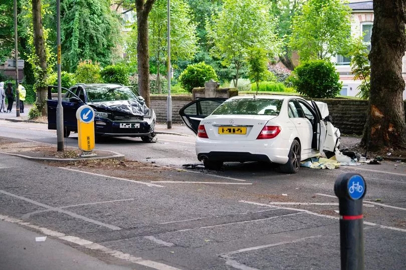 Driver arrested after cyclist seriously hurt in crash on busy Greater Manchester road