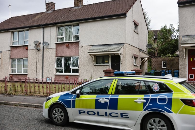 Forensics swarm street after suspected guns discovered
