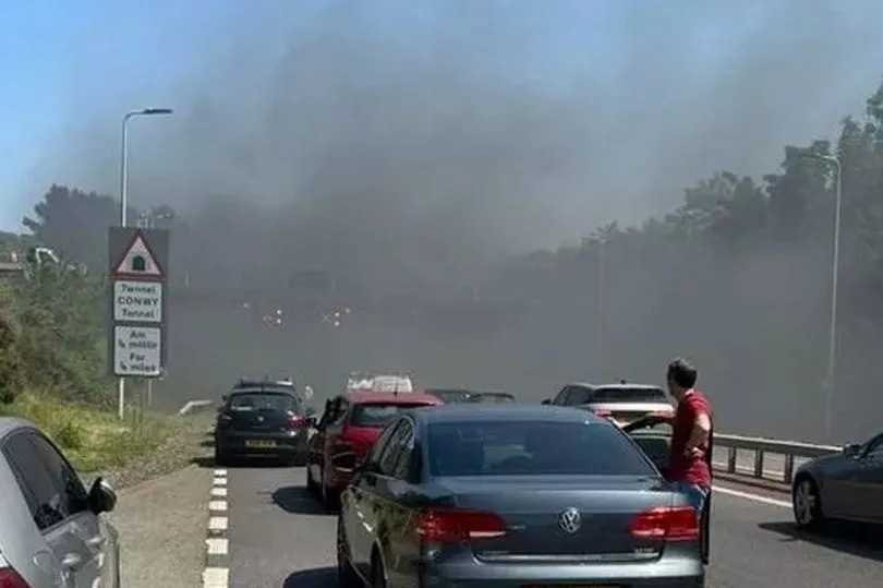 Major incident declared in north Wales as A55 closed and holidaymakers stuck