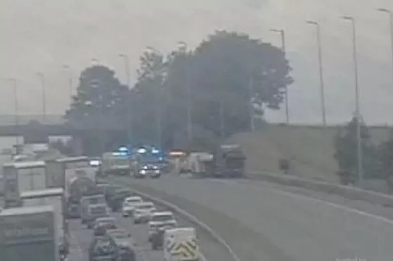 Man fighting for life after horror crash on M6