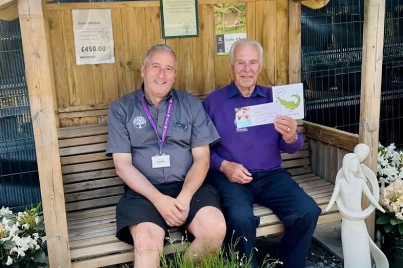 87-year-old Stockport man finally retires after 30 YEARS at garden centre