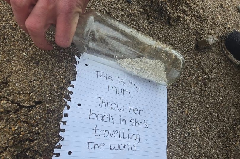 'My mum never got to travel the world, hopefully her next journey lasts longer than 12 hours'