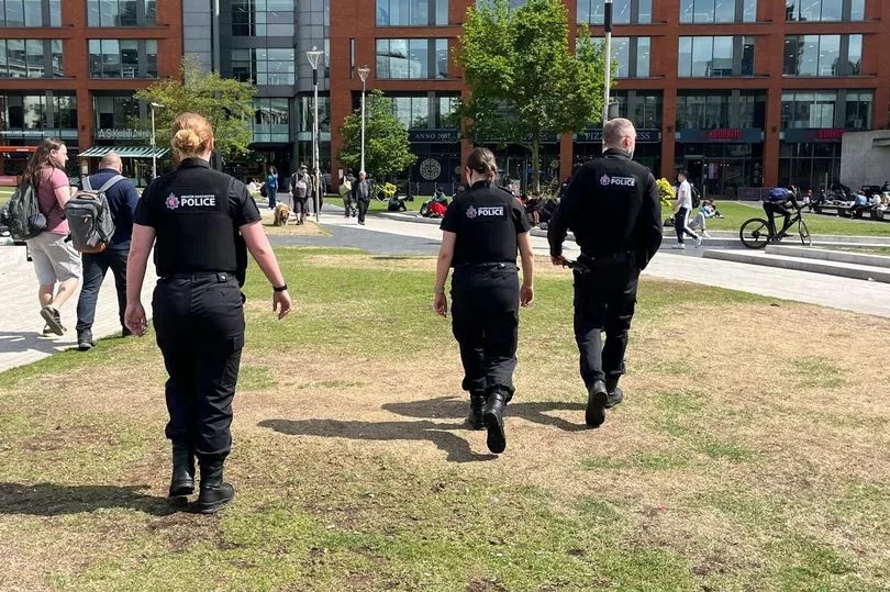 Police make huge find after searching 'suspicious' man in Piccadilly Gardens