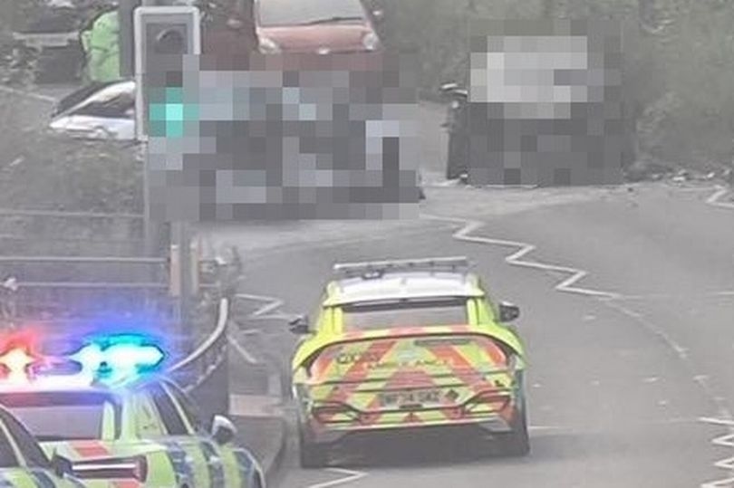 Four rushed to hospital after serious crash on major road