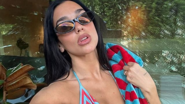 New Dua Lipa Instagram Photos Reveal How She Win(e)ds Down
