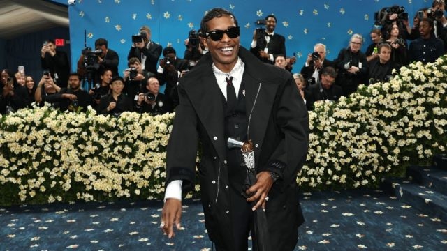 A$AP Rocky Might Be Referencing Gun Trial With Met Gala 2025 Look