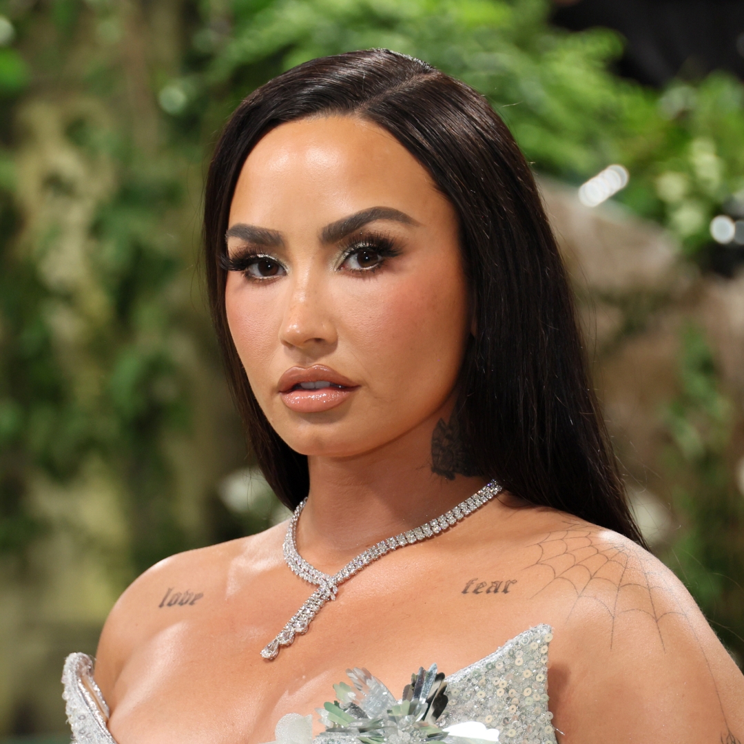 Broken Pearls Adorned Demi Lovato's Vivienne Westwood Wedding Reception Gown