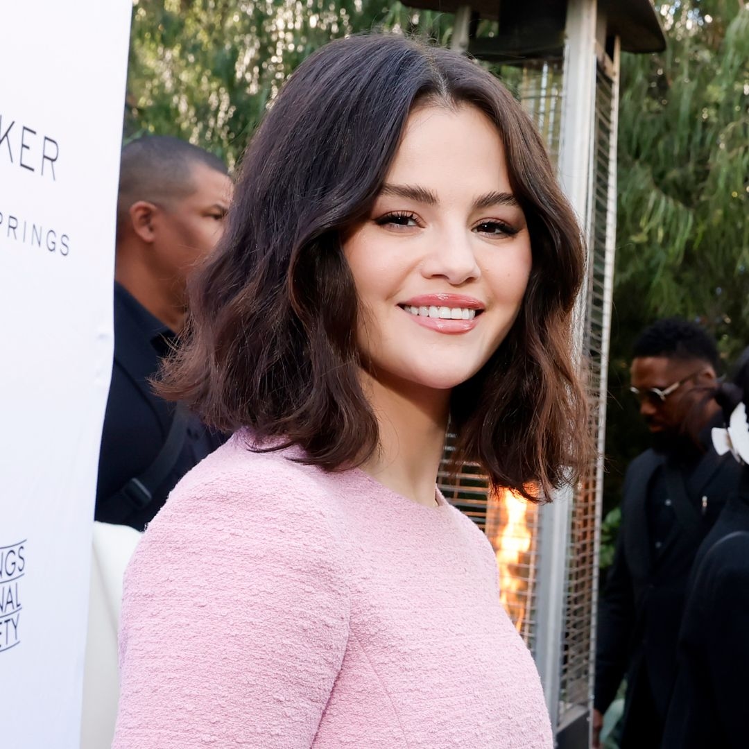 Selena Gomez Swaps Summer Attire for a Fall-Ready Turtleneck Dress