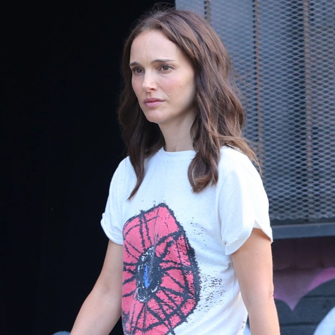 Natalie Portman Pauses Her Sneakers Streak for Boho-Chic Wedge Sandals