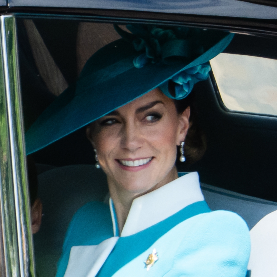 Kate Middleton Channels Princess Diana in a Catherine Walker Coat Dress at Trooping the Colour 2025