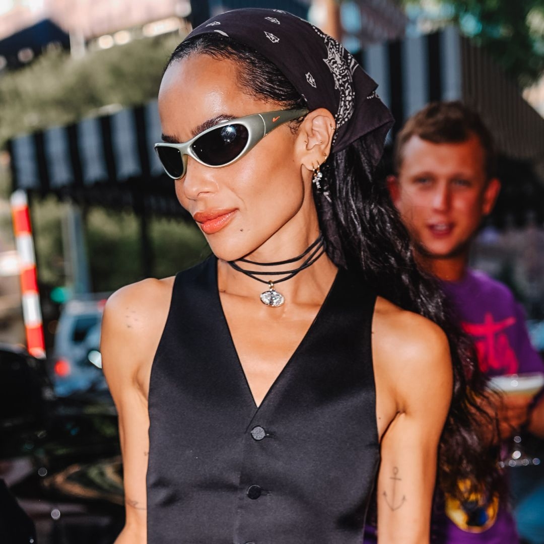 Zoë Kravitz Ditches Shorts Season Early for Fall 2025's Biggest Trousers Trend