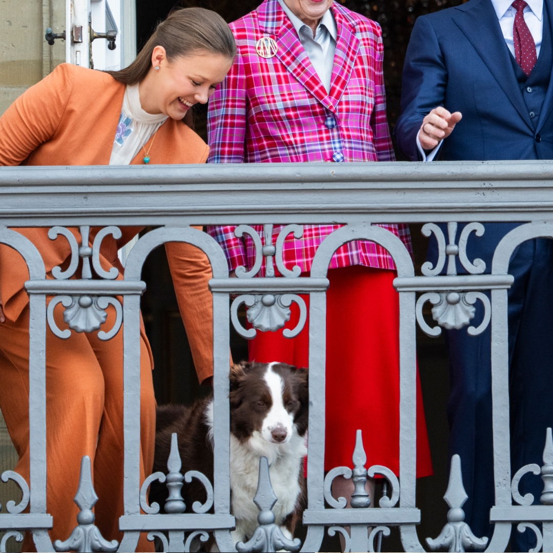 Royal Dog Steals the Show—and Makes History—in Adorable First Balcony Appearance