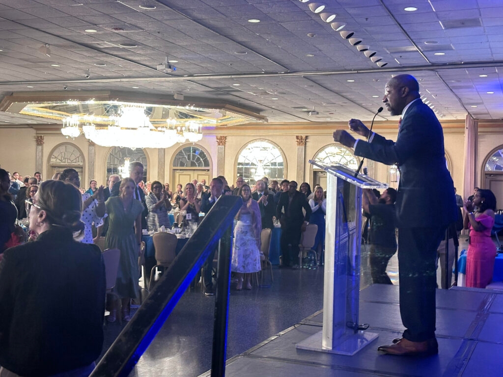 Maryland Democrats celebrate party wins, but Trump and GOP Congress are never far off