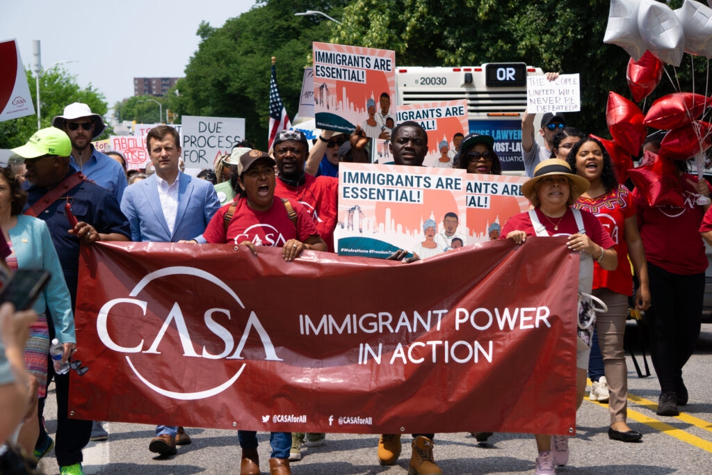 ‘ICE out of Baltimore!': Recent immigration raids prompt Baltimore protest
