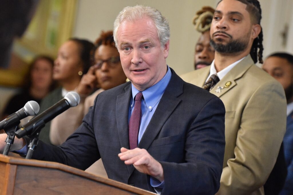 Van Hollen, other Dems push legislation to boost Medicaid and counter Trump cuts