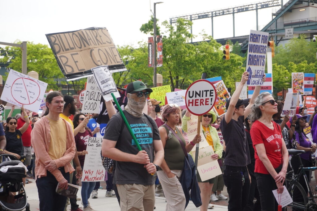 May Day demonstration, a day of reflection