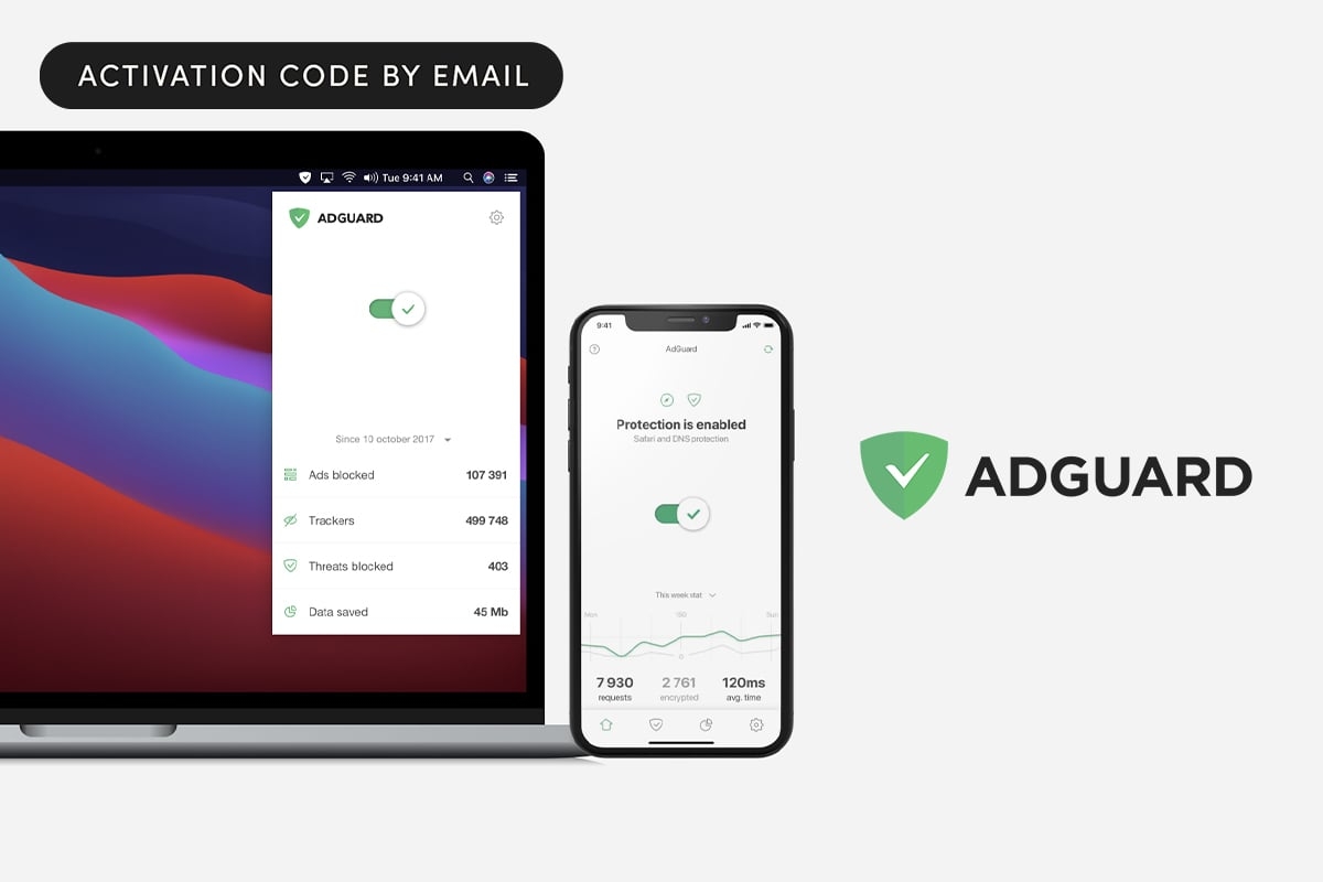 Make the internet a safer place for the whole family with AdGuard, now £12 for life
