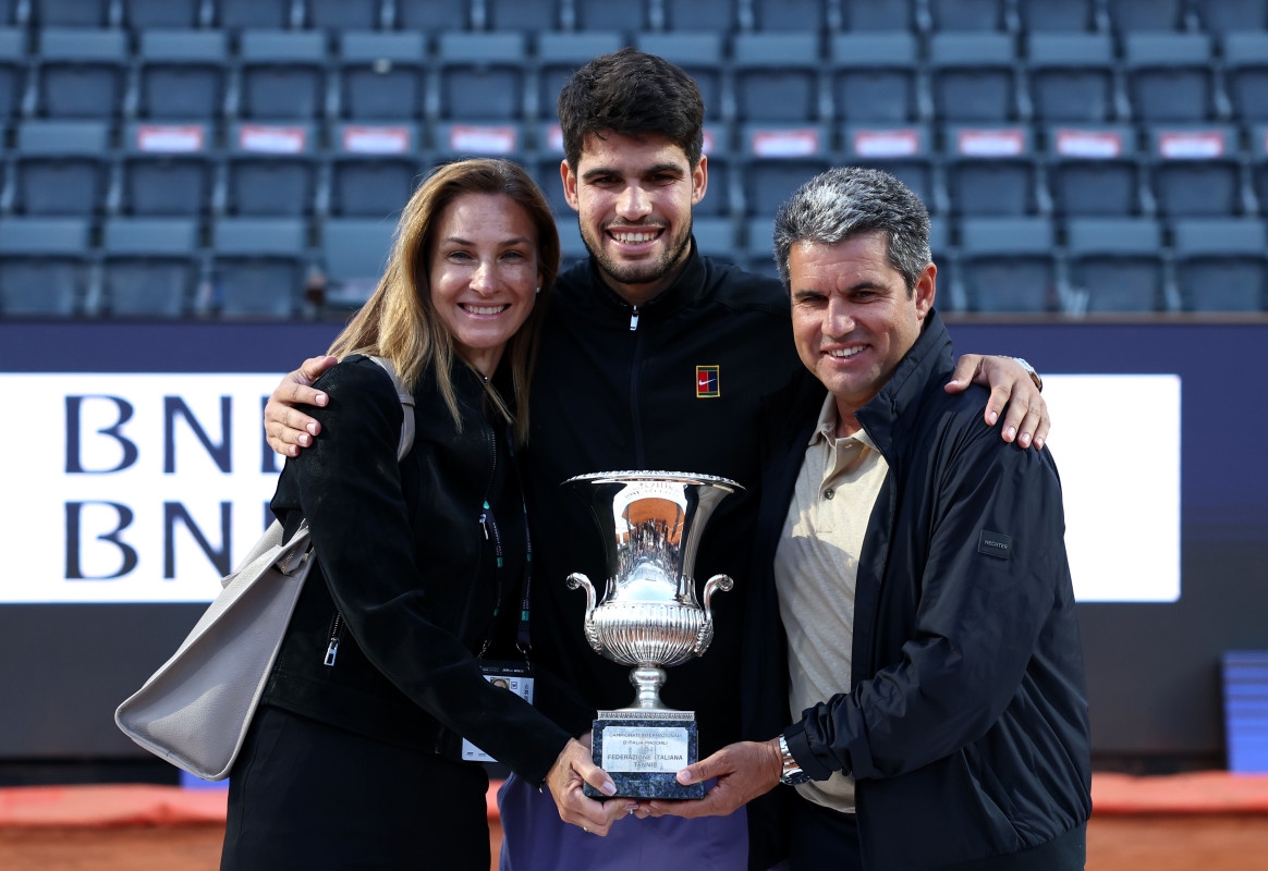 Carlos Alcaraz's Family Includes a Former Tennis Pro Dad