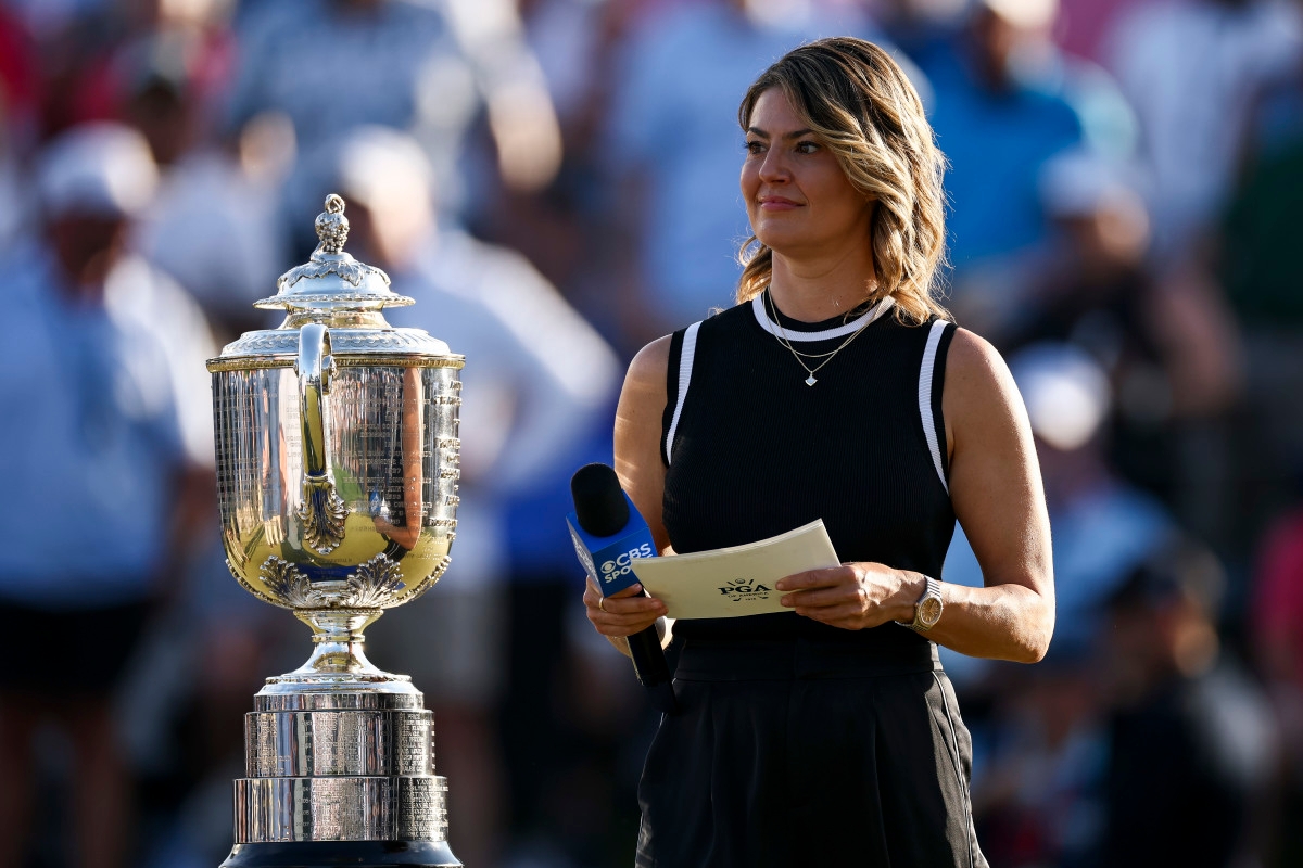 Rickie Fowler, Amanda Balionis Interview at Charles Schwab Challenge Causes a Stir