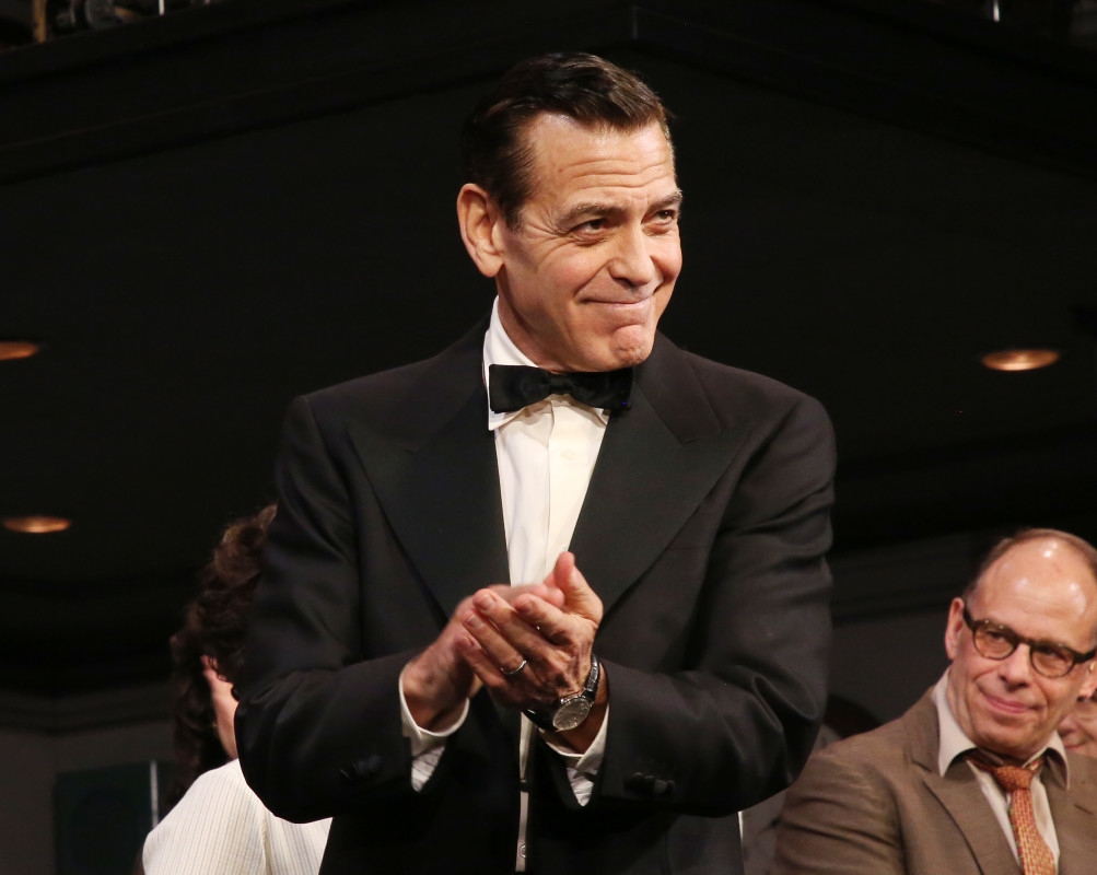 George Clooney Issues 2-Word Warning to Broadway Audiences