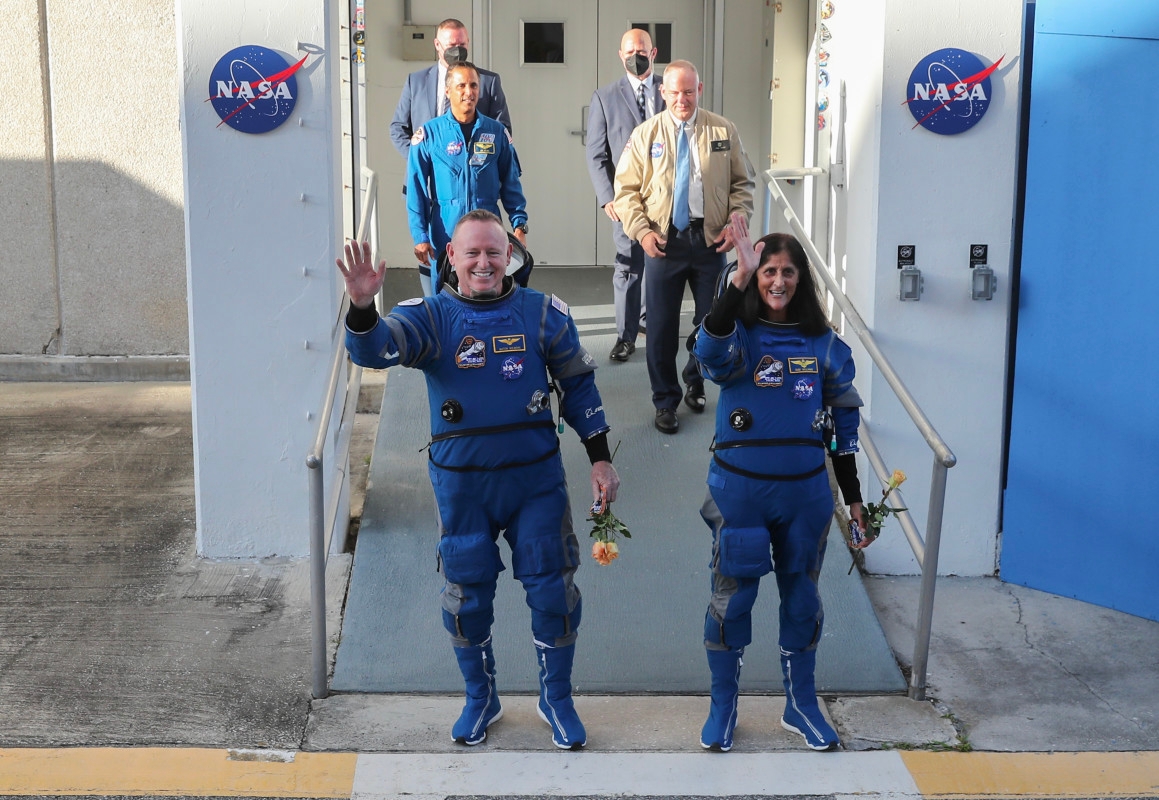 Astronauts Stranded in Space for 9 Months Get What They've Been Waiting for