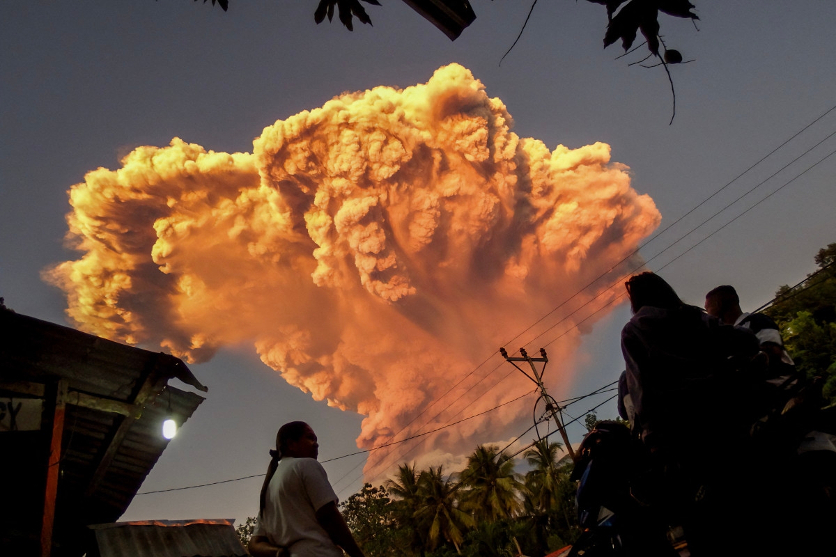 Authorities Issue High Alert After Volcanic Eruption
