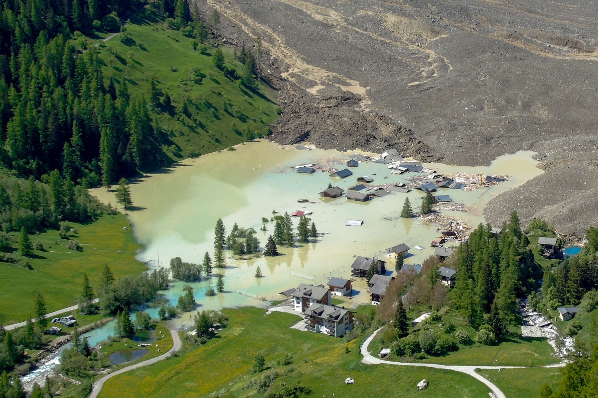 Catastrophic Glacier Collapse Buries Iconic Alpine Village