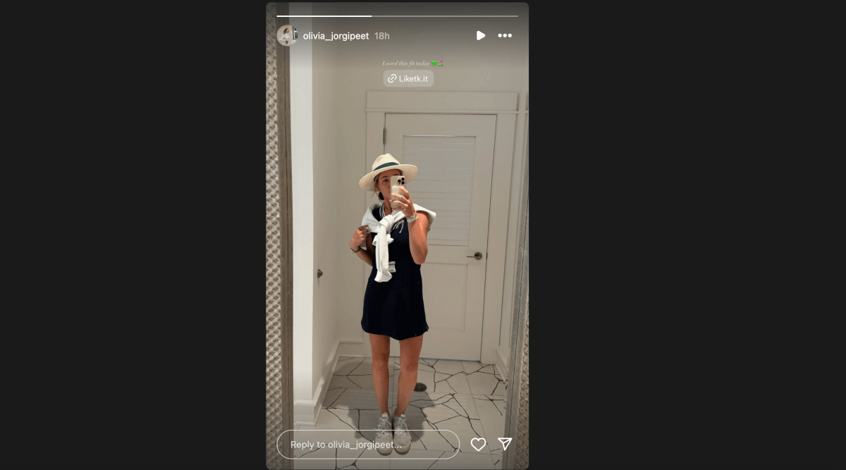 Ludvig Aberg's Girlfriend Sends 4-Word Message at the Masters