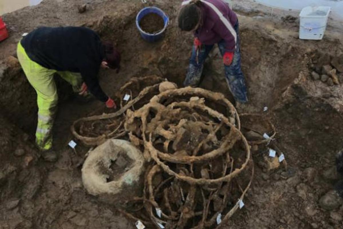 Archaeologists Find 2,000-Year-Old Cache of Iron Age Artifacts