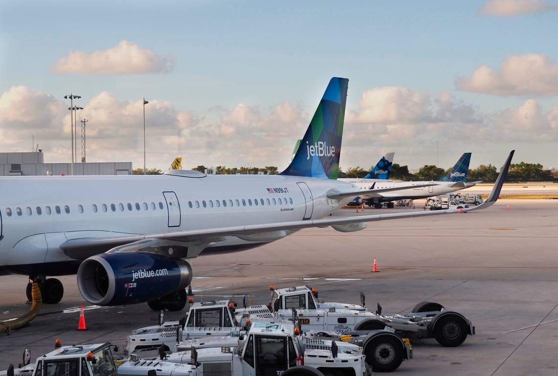 JetBlue is pulling out of the Miami airport, but will remain at FLL. See details
