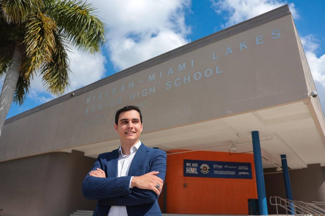 He changed laws and inspired youth. Now, this Miami Lakes grad is Harvard-bound