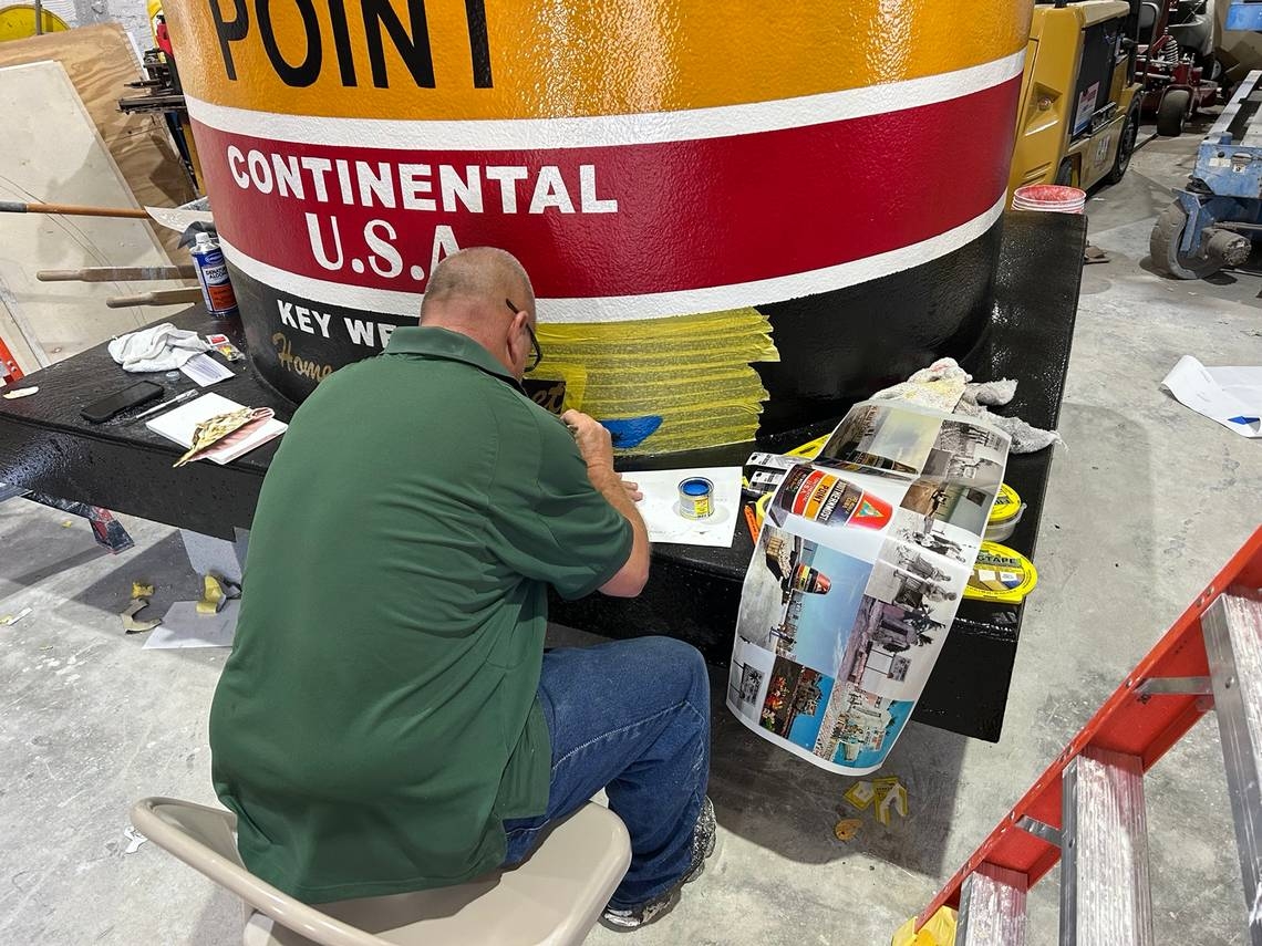 Why is the famous Key West buoy closing and what's taking its place? Take a look