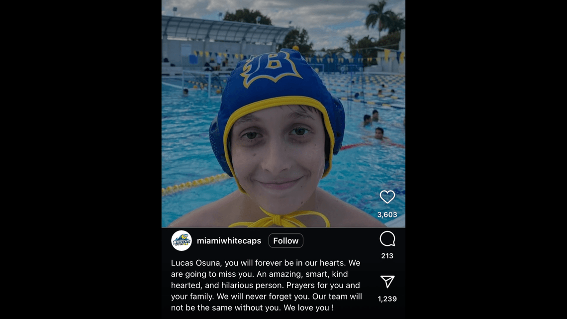 Community mourns 15-year-old Belen water polo player. ‘You will forever be in our hearts'