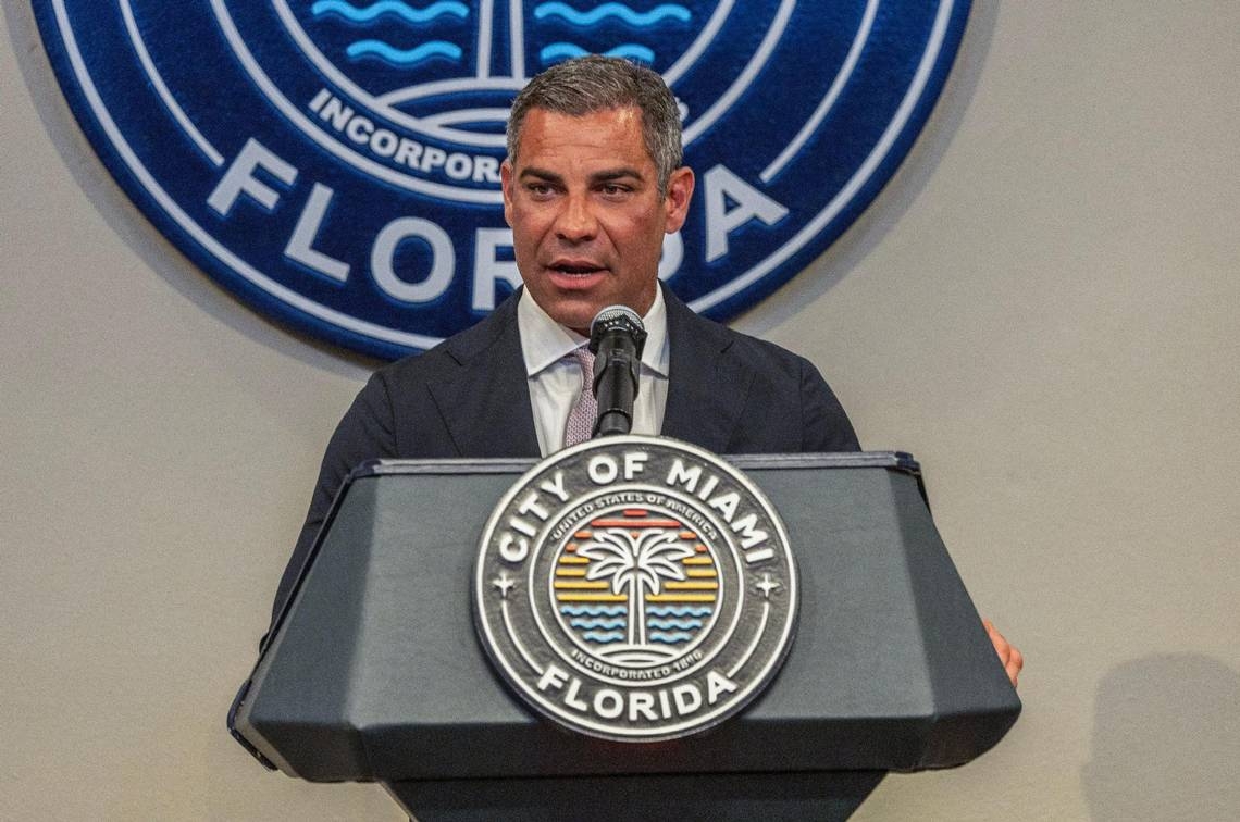 Miami mayor is lobbying behind the scenes for proposal to skip November election