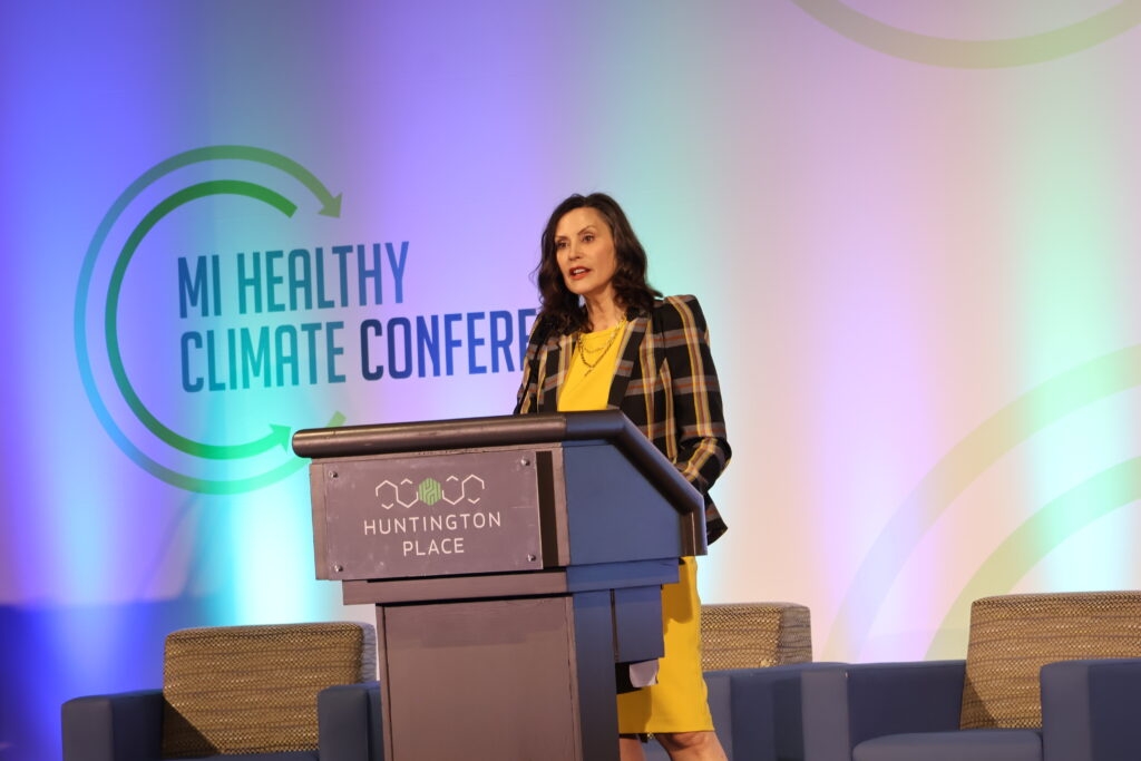 Whitmer vows to fight for healthy climate plan, while expanding home energy rebates