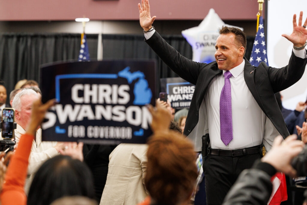 Swanson launches campaign for governor, proposes sheriffs network for constituent services