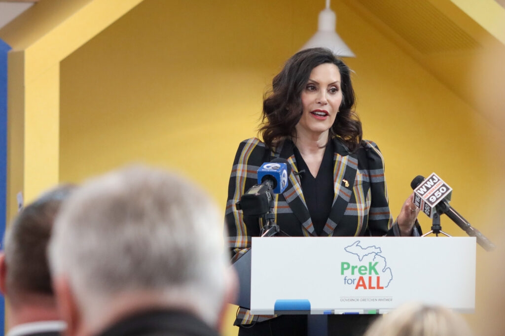 Whitmer says record pre-K enrollment will save Michigan families $10K per year