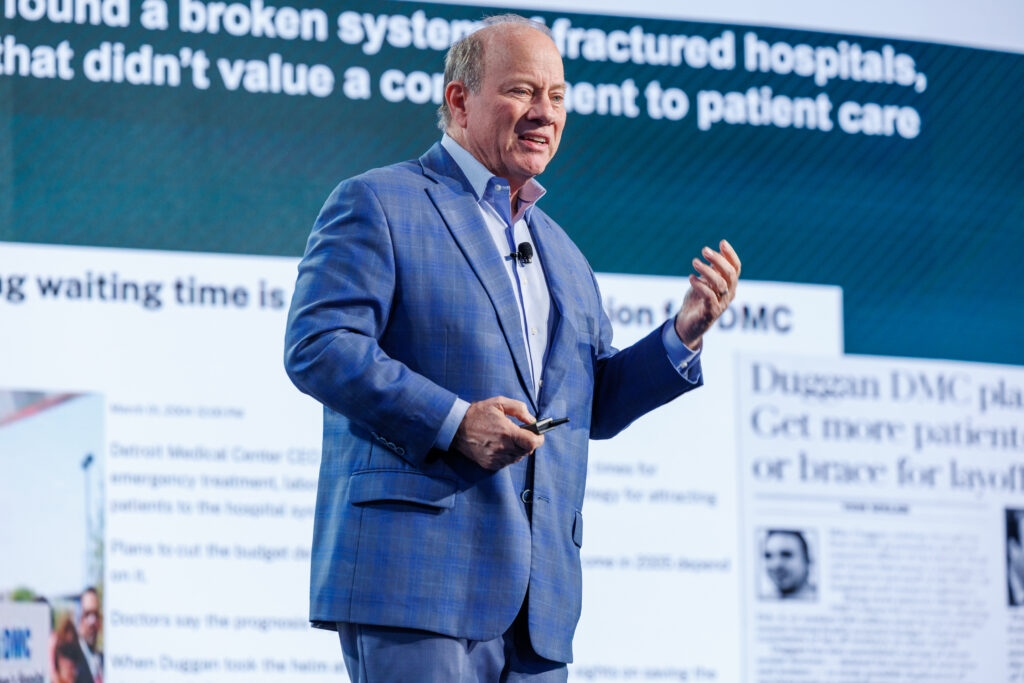 Duggan, Dems spar with competing ad campaigns during Mackinac Policy Conference