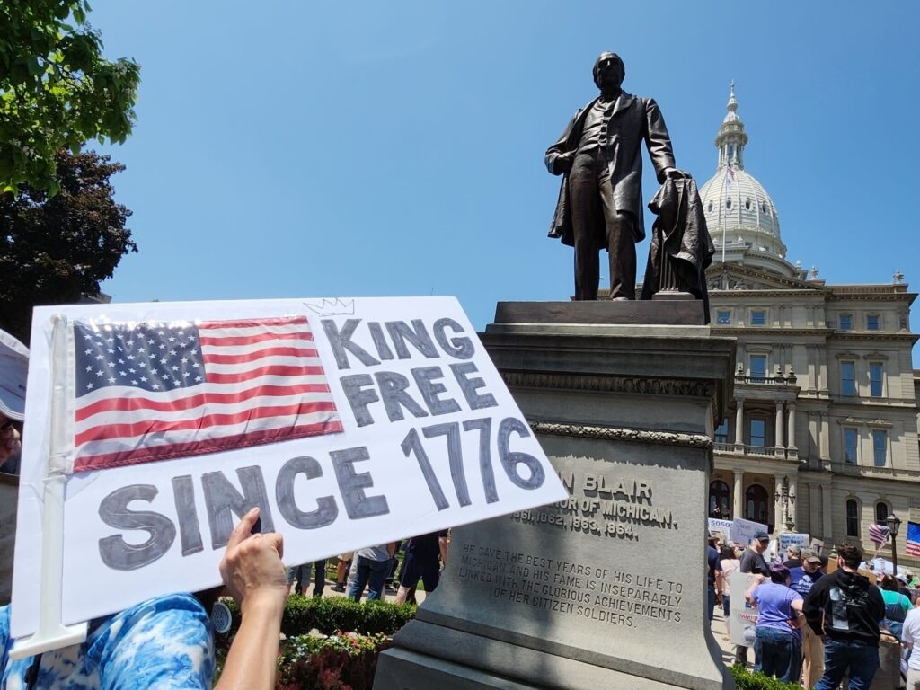 Michiganders show up across the state to oppose Trump policies and say ‘No Kings'