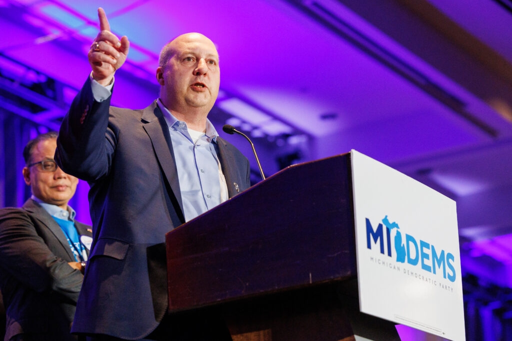 Hertel elected to lead Michigan Democrats into crucial 2026 midterms