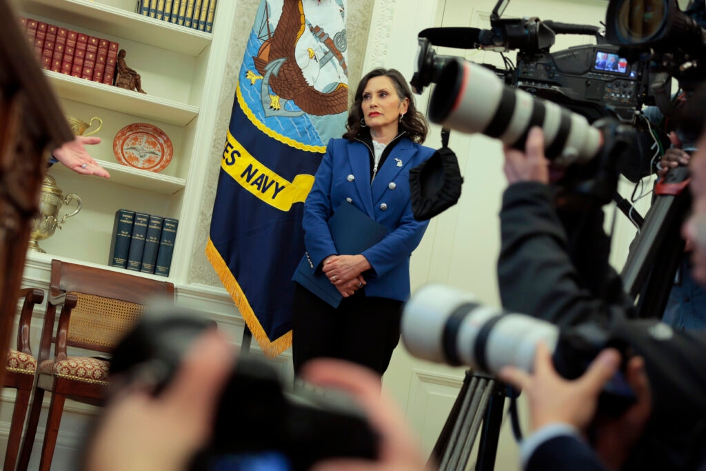 Formerly calling her the ‘woman in Michigan', Trump praises Whitmer during Oval Office visit