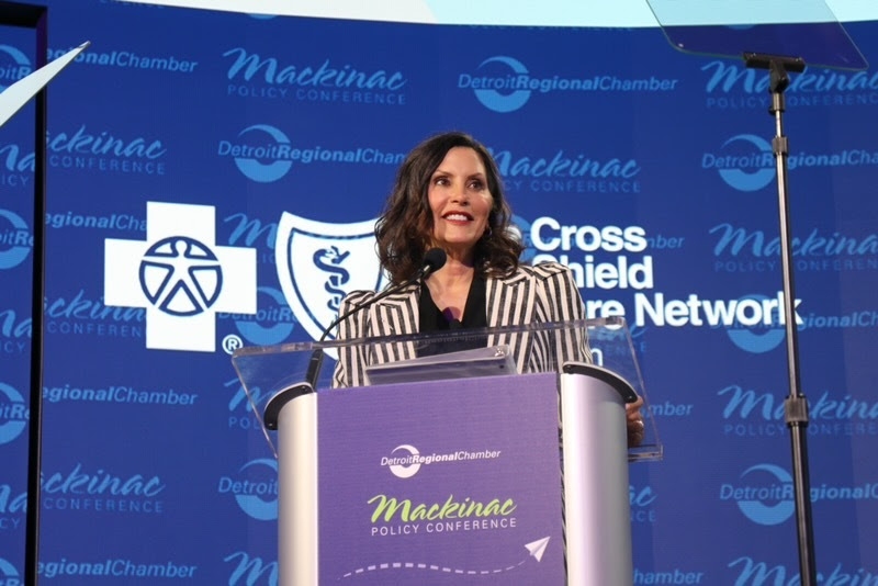 Michiganders can do hard things Whitmer emphasizes, calling for action on education, roads, chips