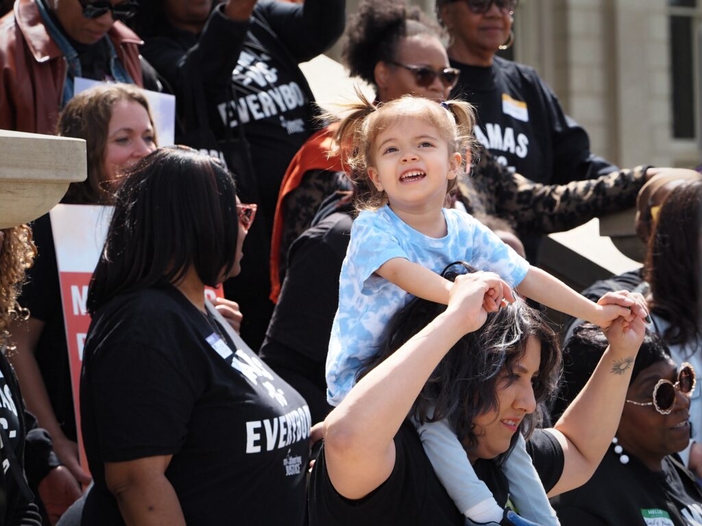 Michigan moms call attention to threats to Medicaid and health care during annual ‘Mama's March'
