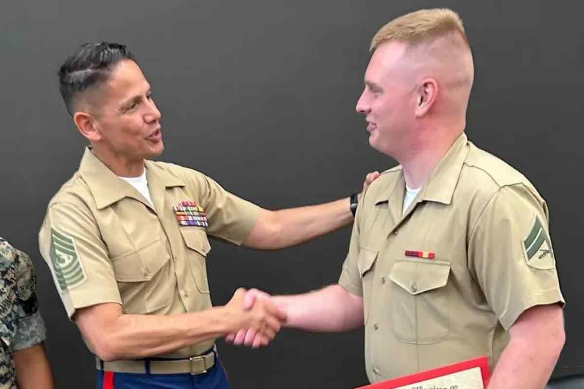 The Email Chain Heard 'Round the Corps: Top Enlisted Leader Makes Surprise Visit to Corporal's Graduation
