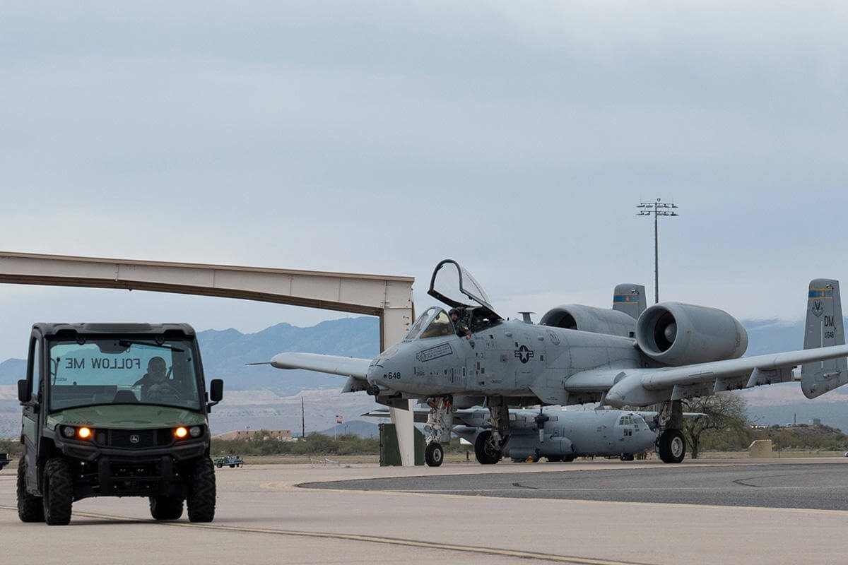 Air Force Investigating After Security Forces Kill Civilian Who Crashed into Arizona Base Gate