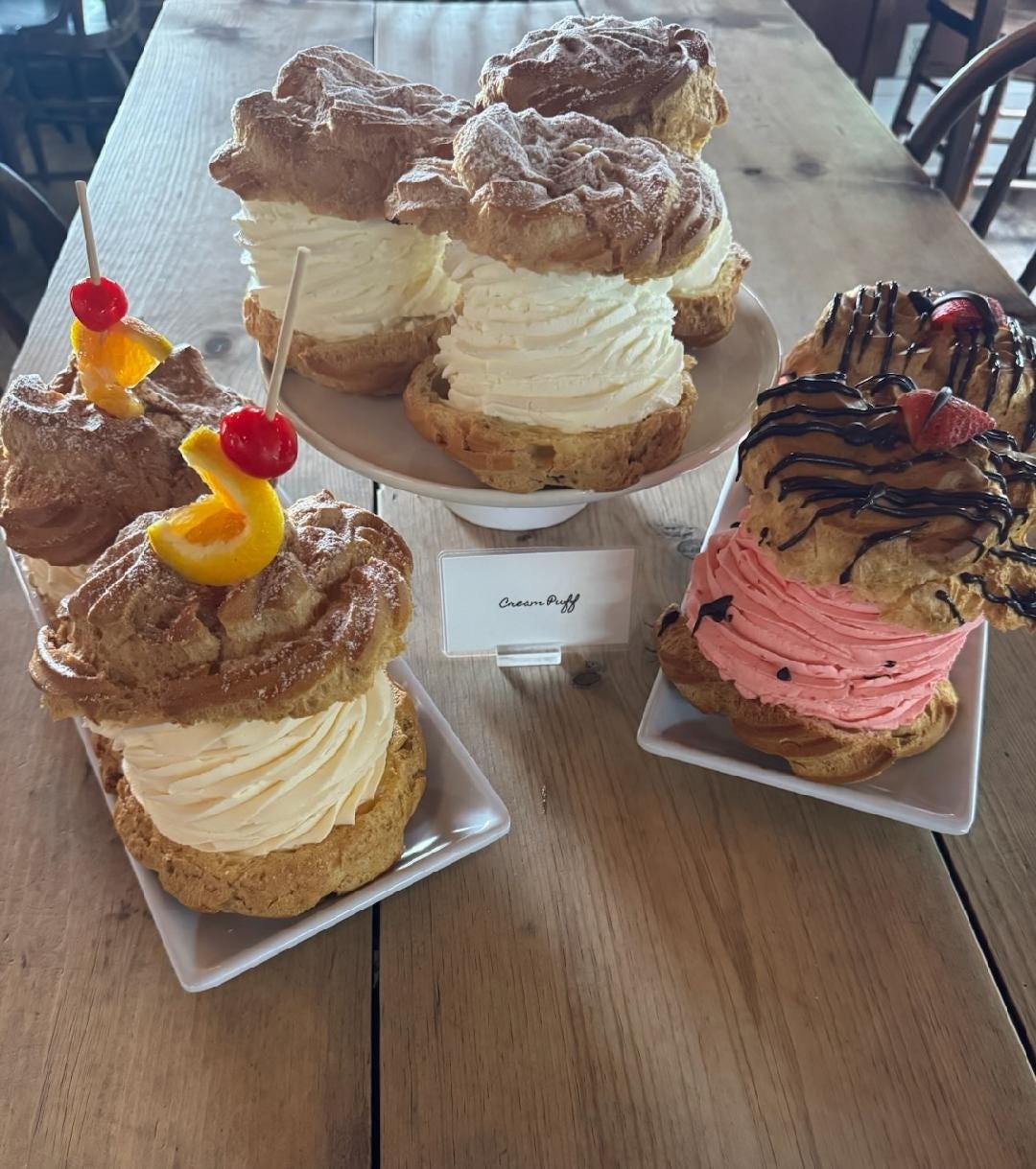 Craving a cream puff but not going to the fair? Here are places in the Milwaukee suburbs to get one
