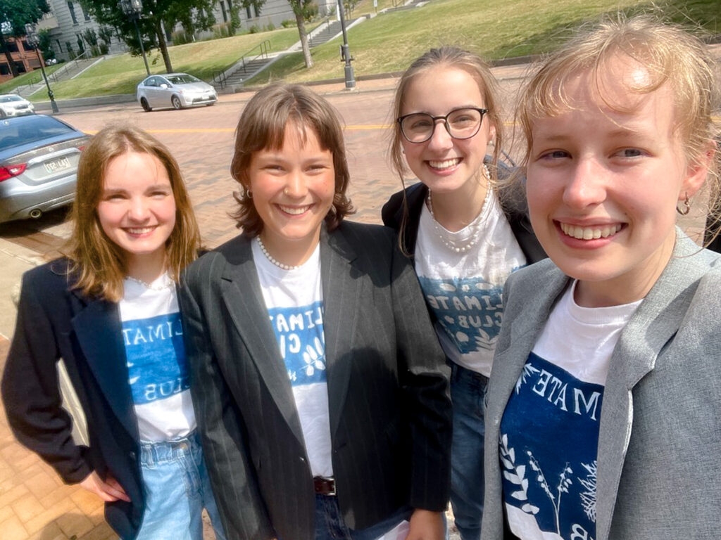 If some high school students can work on climate issues, surely you can, too
