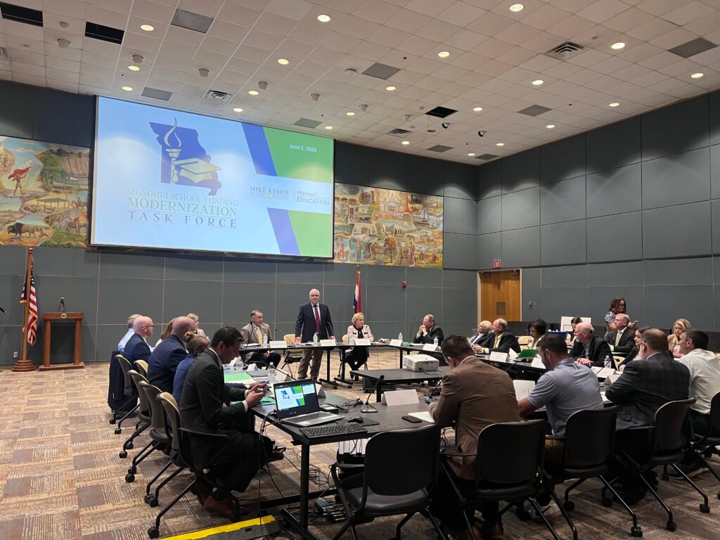 Missouri governor calls for task force to keep state education funding flat