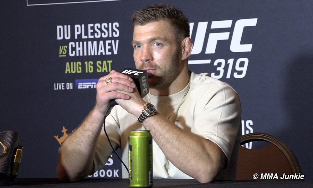 UFC champ Dricus Du Plessis impressed with state of middleweight