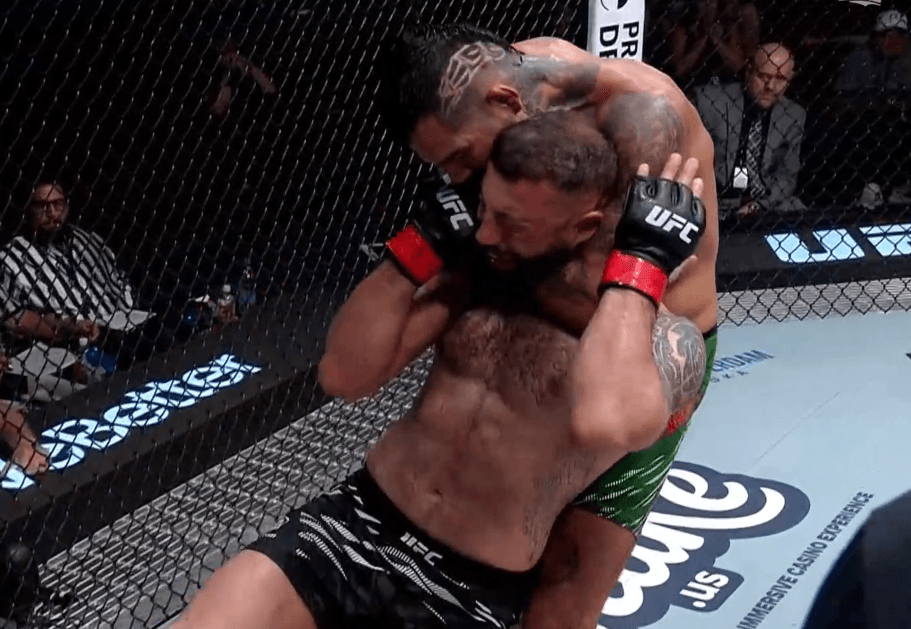 Fighters react to Anthony Hernandez's vicious finish of Roman Dolidze at UFC on ESPN 72